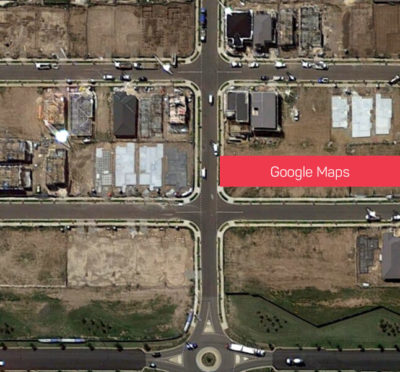 Google Maps vs Mobi Drone
