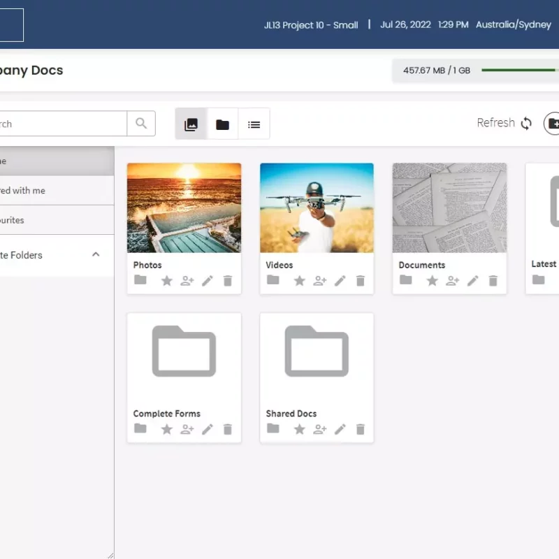 Customisable document portal with Mobiconnect