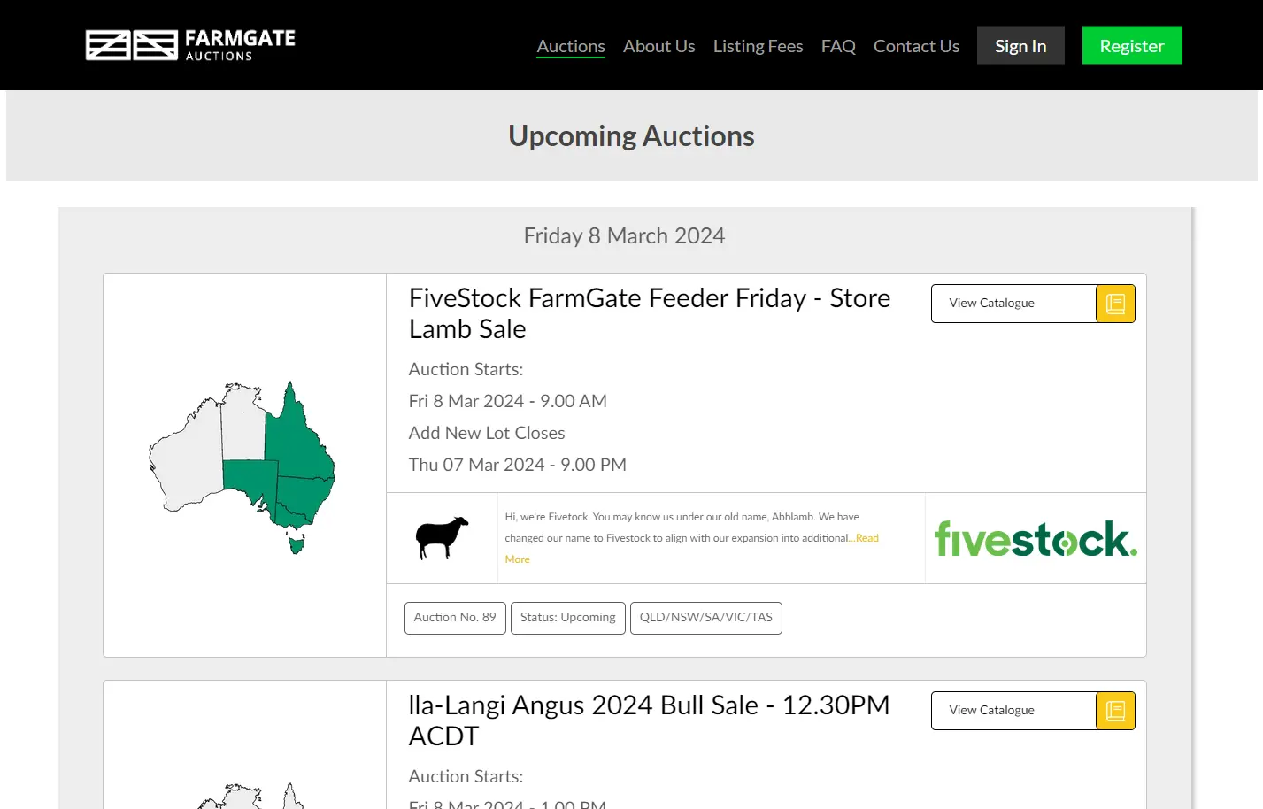 Farmgate Auctions