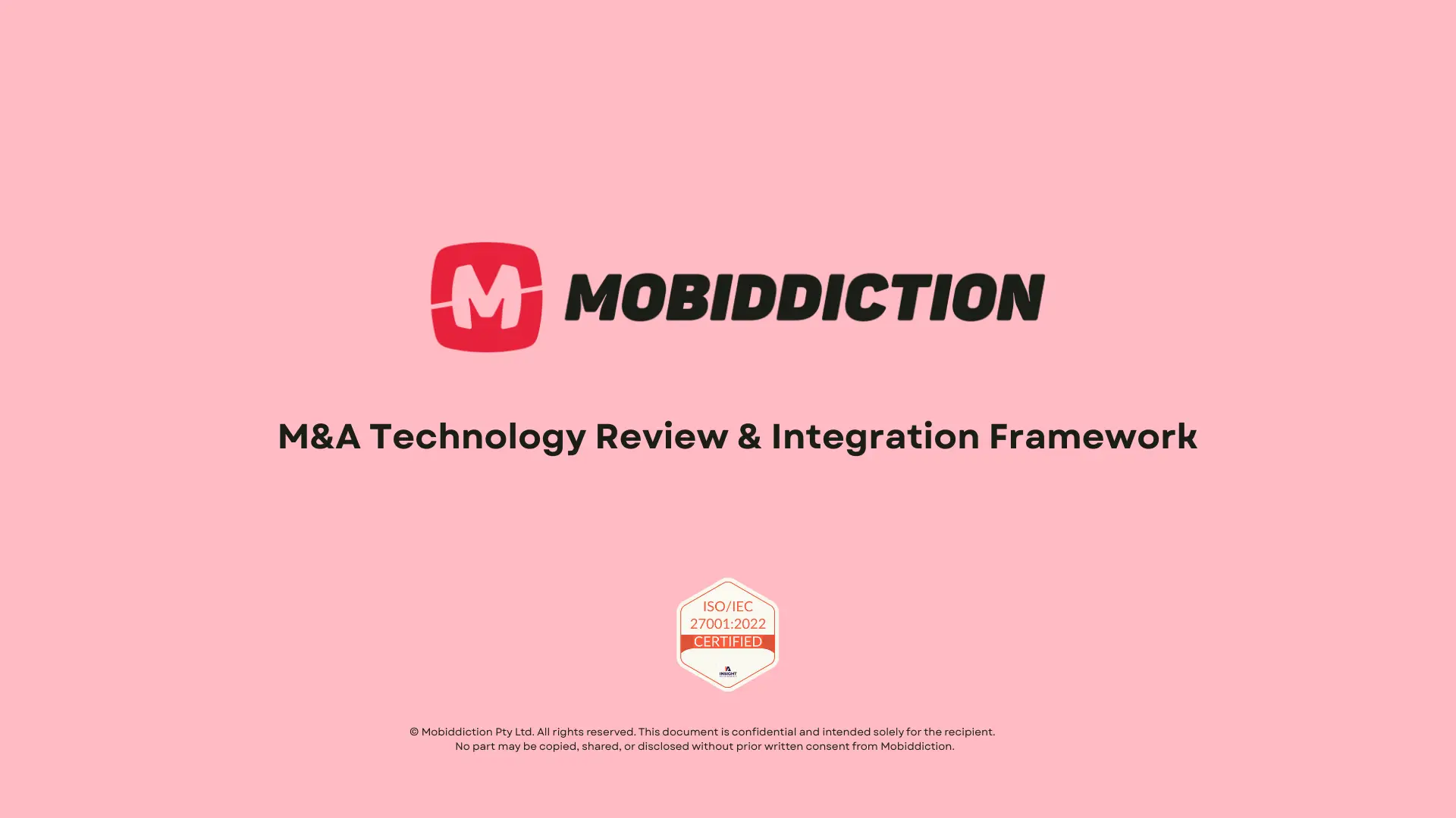 Mobiddiction Framework