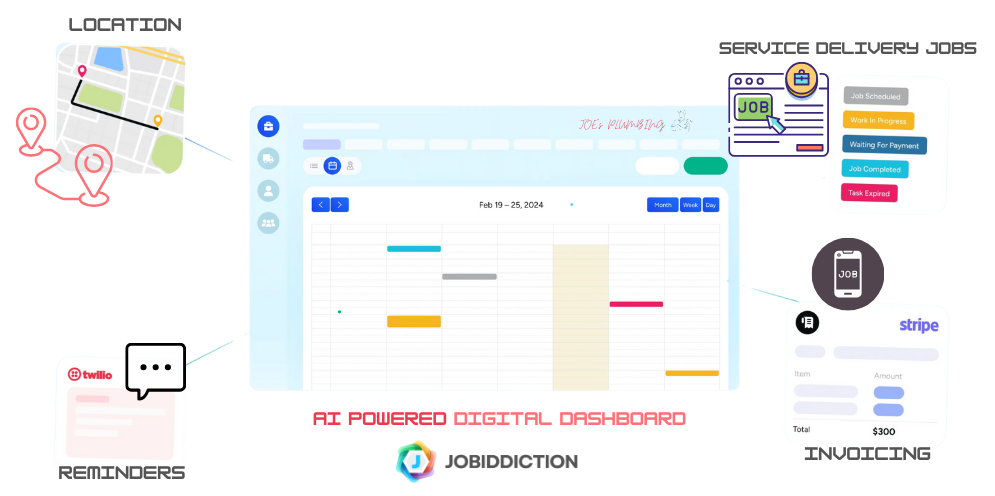 australian service job management platform hero image
