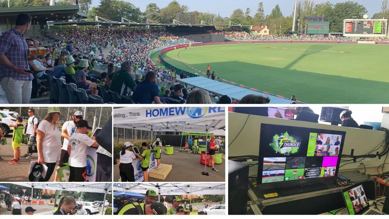 supporting stadiums with fan engagement and technology