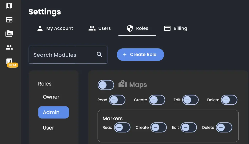 user roles-permission-map-software